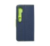 Fancy Xiaomi Mi Note 10 flip tok, kék-lime