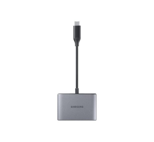 Samsung EE-P3200 gyári multiport adapter, USB-A,HDMI,Type-C, szürke