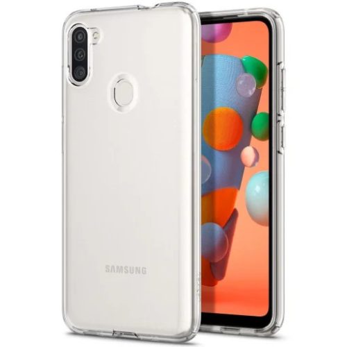 Spigen Liquid Crystal Samsung Galaxy A11 tok, Crystal Clear, átlátszó