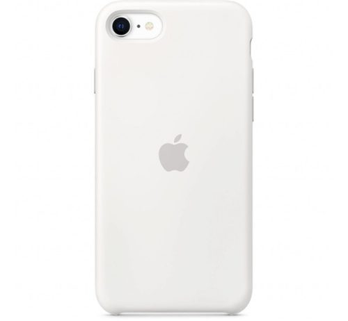 Apple iPhone SE 2022/2020 gyári szilikon tok, fehér, MXYJ2ZM/A