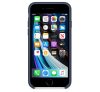 Apple iPhone SE 2022/2020 gyári bőr tok, éjkék, MXYN2ZM/A