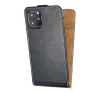 Flip tok szilikon belsővel Samsung M215 Galaxy M21, fekete