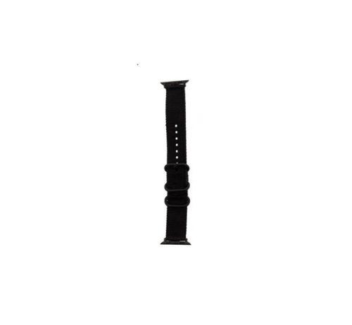 Tactical nylon karpánt Apple Watch 1/2/3 42mm, fekete