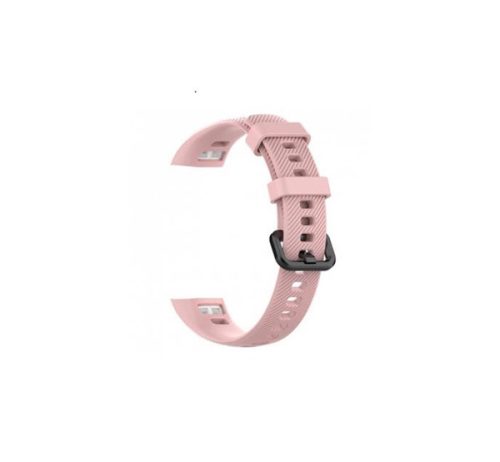 Tactical kiegészítő szilikon karpánt Huawei Band 4 Pro, rózsaszín