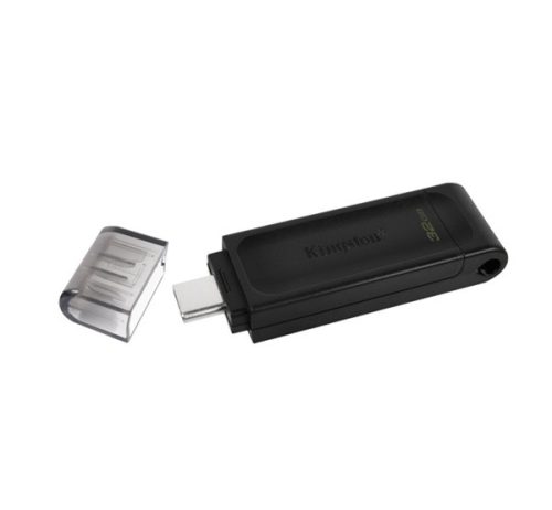 Kingston DataTraveler 70 32GB USB-C pendrive, fekete (DT70/32GB)