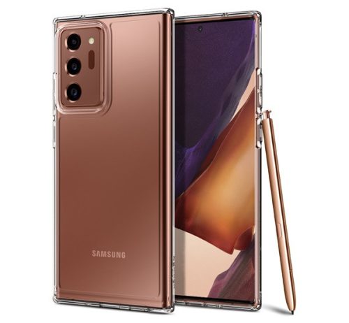Spigen Ultra Hybrid Samsung Galaxy Note 20 Ultra Crystal Clear tok, átlátszó