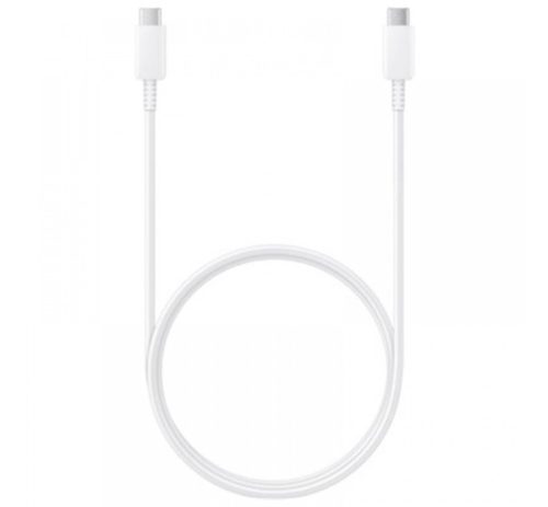 Samsung EP-DN975BW gyári USB-C / USB-C töltő- és adatkábel, 1m, 5A, fehér