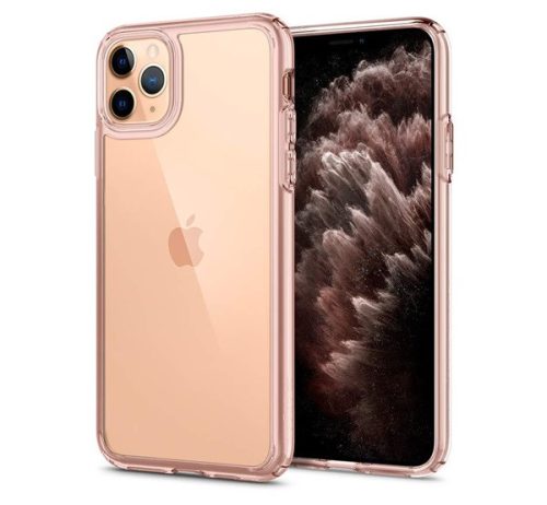 Spigen Crystal Flex Apple iPhone 12 mini Rose Crystal tok, rózsaszín átlátszó