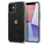 Spigen Liquid Crystal Glitter Apple iPhone 12 mini Crystal Quartz tok, átlátszó