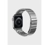 Uniq Strova Apple Watch 42/44/45/49mm fém szíj, ezüst