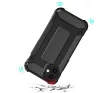 Forcell Armor hátlap tok Apple iPhone 12/12 pro, fekete