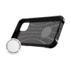 Forcell Armor hátlap tok Apple iPhone 12/12 pro, fekete