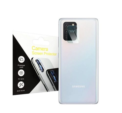 Samsung G770 Galaxy S10 Lite tempered glass kamera védő üvegfólia