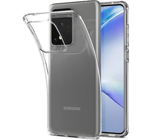 Forcell AntiBacterial hátlap tok Samsung G988 Galaxy S20 Ultra, átlátszó