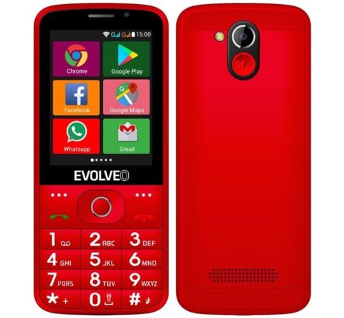 Evolveo EasyPhone AD (EP900), piros