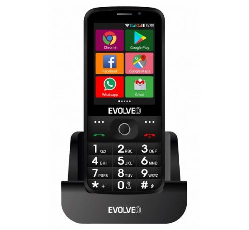 Evolveo EasyPhone AD (EP900), fekete