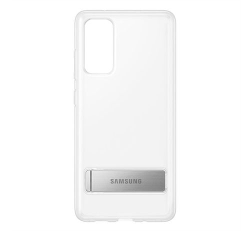 Samsung G780 Galaxy S20 FE Standing Cover, gyári tok, átlátszó, EF-JG780CT