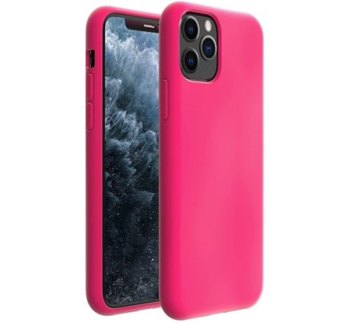 Apple iPhone 11 Pro Max OEM szilikon hátlap tok, rózsaszín