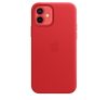 Apple iPhone 12/12 Pro MagSafe-rögzítésű bőr tok, piros (PRODUCT)RED