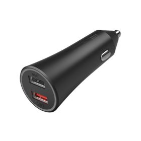   Xiaomi Mi autós szivargyújtó gyorstöltő töltő, 2xUSB, 37W, fekete, GDS4147GL