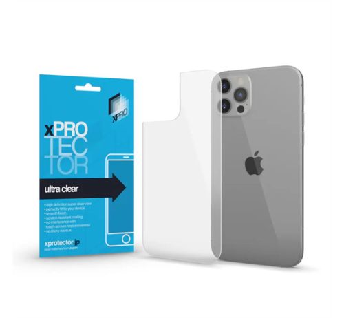 Apple iPhone 12 Pro Max Xprotector Ultra Clear hátlapi kijelzővédő fólia