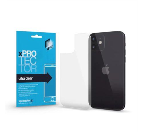 Apple iPhone 12/12 Pro Xprotector Ultra Clear hátlapi kijelzővédő fólia