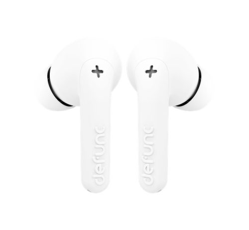 DeFunc TRUE Mute vezeték nélküli aktív zajszűrős bluetooth fülhallgató, fehér