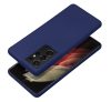 Forcell Soft Samsung G998 Galaxy S21 Ultra szilikon tok, sötét kék