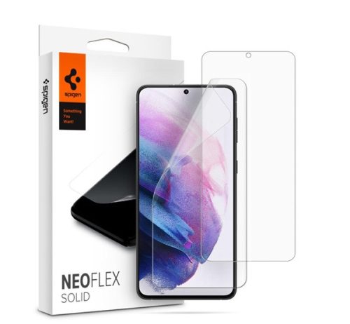 Spigen Neo FlexHD Samsung G991 Galaxy S21 hajlított kijelzővédő fólia (2db előlapi)