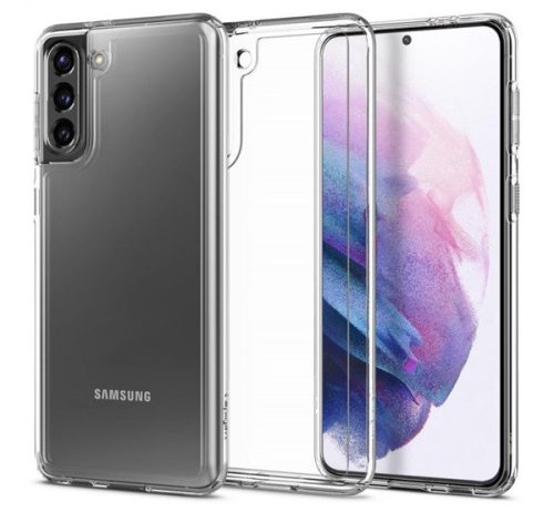 Spigen Crystal Hybrid Samsung G991 Galaxy S21 Crystal Clear tok, átlátszó