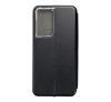 Forcell Elegance oldalra nyíló hátlap tok Samsung G998 Galaxy S21 Ultra, fekete