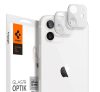 Spigen Glas.TR Optik Apple iPhone 12 Mini Tempered kamera lencse fólia, fehér, 2db