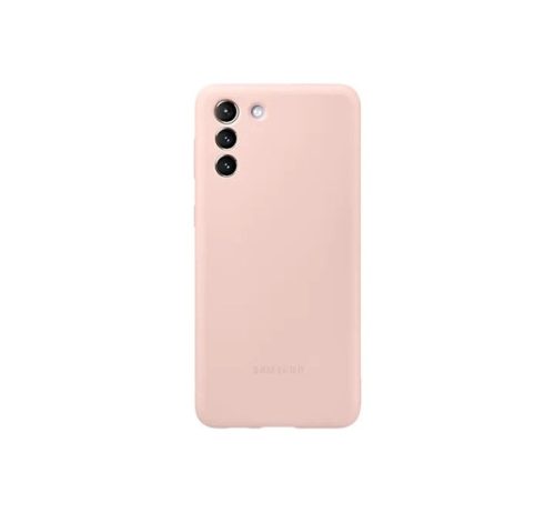Samsung G996 Galaxy S21+ Silicone Cover, gyári szilikon tok, rózsaszín, EF-PG996TP