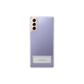   Samsung G996 Galaxy S21+ Clear Standing Cover, gyári tok, átlátszó, EF-JG996CT