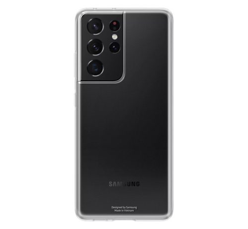 Samsung G998 Galaxy S21 Ultra Clear Cover, gyári tok, átlátszó, EF-QG998TT