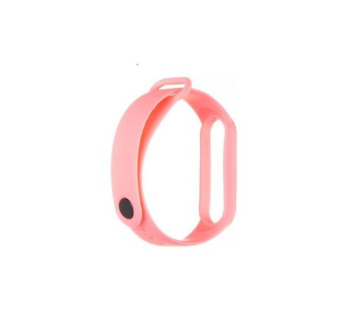 Tactical kiegészítő szilikon karpánt Xiaomi Mi Band 5, rózsaszín