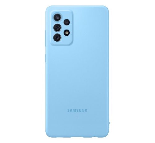 Samsung Galaxy A72 Silicone Cover gyári szilikon tok, kék, EF-PA725TLE