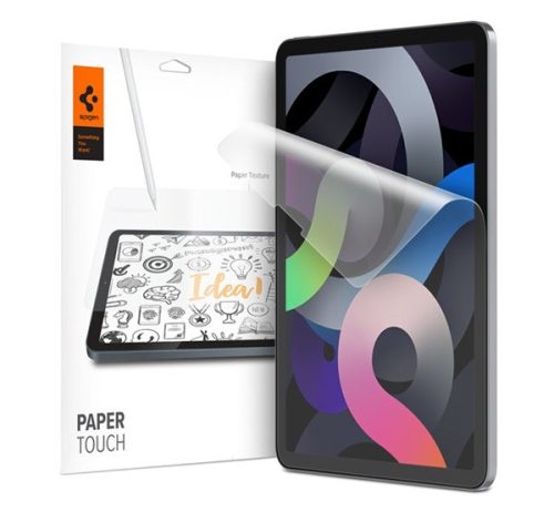 Spigen Paper Touch Apple iPad Pro 11" (2021/2020/2018) / iPad Air 4 paperlike matt kijelzővédő fólia (2db)