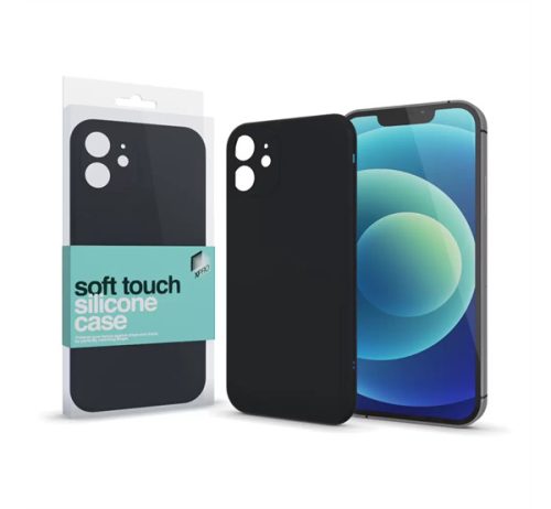 Xprotector Soft Touch Slim szilikon tok Apple iPhone XR, fekete