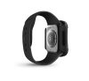 Uniq Torres Apple Watch 4/5/6/SE 40mm tok, tempered kijelző fóliával, fekete