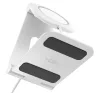 Spigen MagFit MagSafe töltőpad tartó állvány, fehér