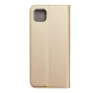 Magnet Samsung Galaxy A22 5G mágneses flip tok, arany