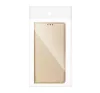 Magnet Samsung Galaxy A22 5G mágneses flip tok, arany