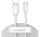 Baseus Simple Wisdom USB / USB-C töltő- és adatkábel, 1,5m, fehér (2db)