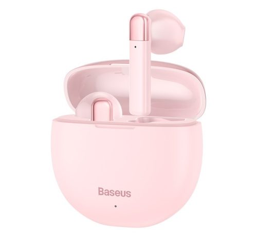 Baseus Encok AirNora W2 True Wireless bluetooth headset, rózsaszín