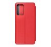 Smart View oldalra nyíló hátlap tok Samsung Galaxy A52/A52s, piros