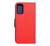 Fancy Xiaomi Redmi Note 10 5G flip tok, piros-kék