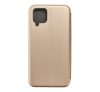 Forcell Elegance oldalra nyíló hátlap tok Samsung Galaxy A22 LTE, arany