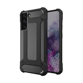 Forcell Armor hátlap tok, Samsung Galaxy S21 FE, fekete