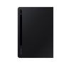 Samsung Galaxy Tab S7+/S7 FE Book Cover gyári flip tok, fekete, EF-BT730PB